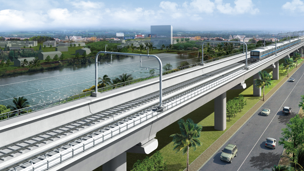 Vietnam Ho Chi Minh City Urban Railway Line No.1 (Benthanh and Suoi ...